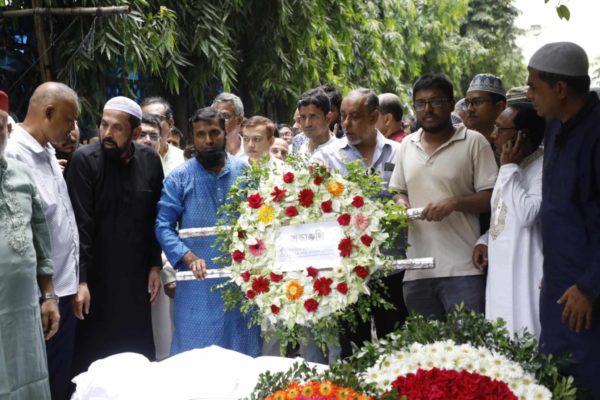 কিংবদন্তি দাবারু জিয়াকে ক্রীড়াঙ্গনের শ্রদ্ধা